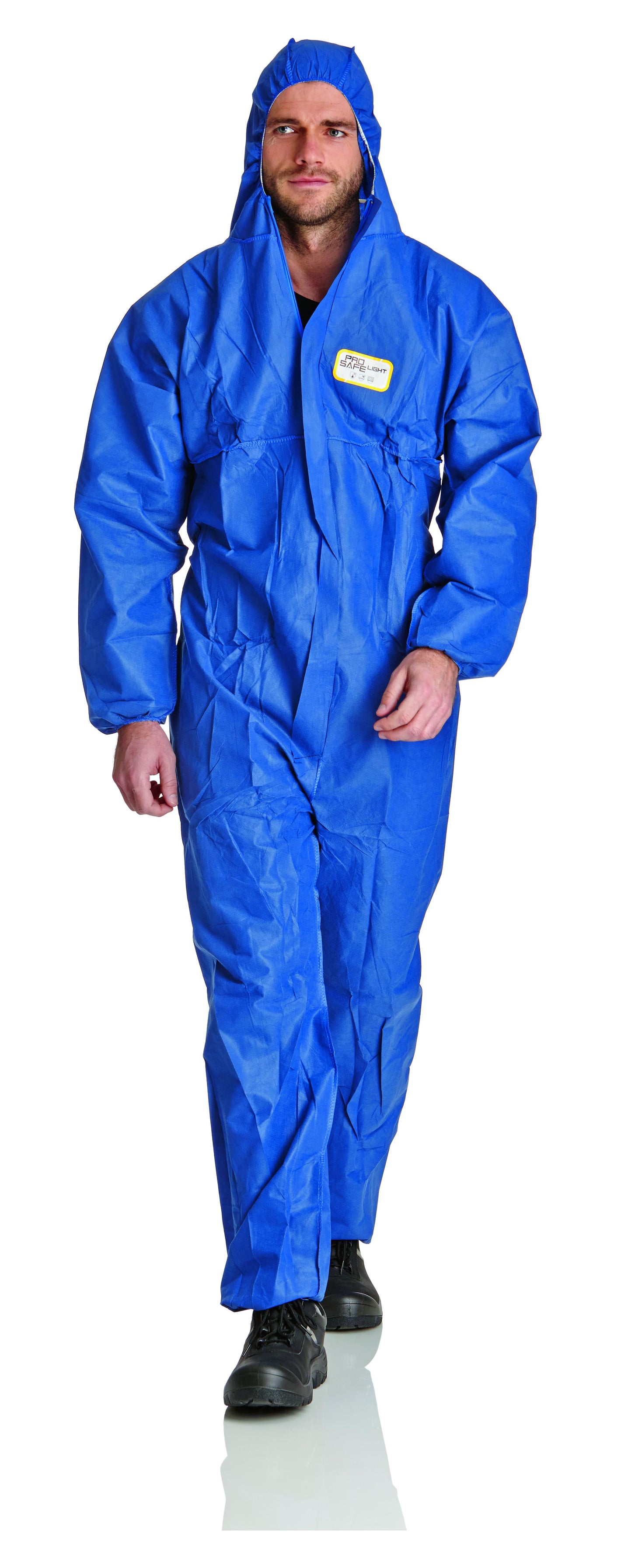 50x ProSafe®2- Schutzoverall Schutzanzug Einwegoverall Asbestsanierung KMF Dämmwolle Maleranzug Blau CAT.III Typ 5B 6B