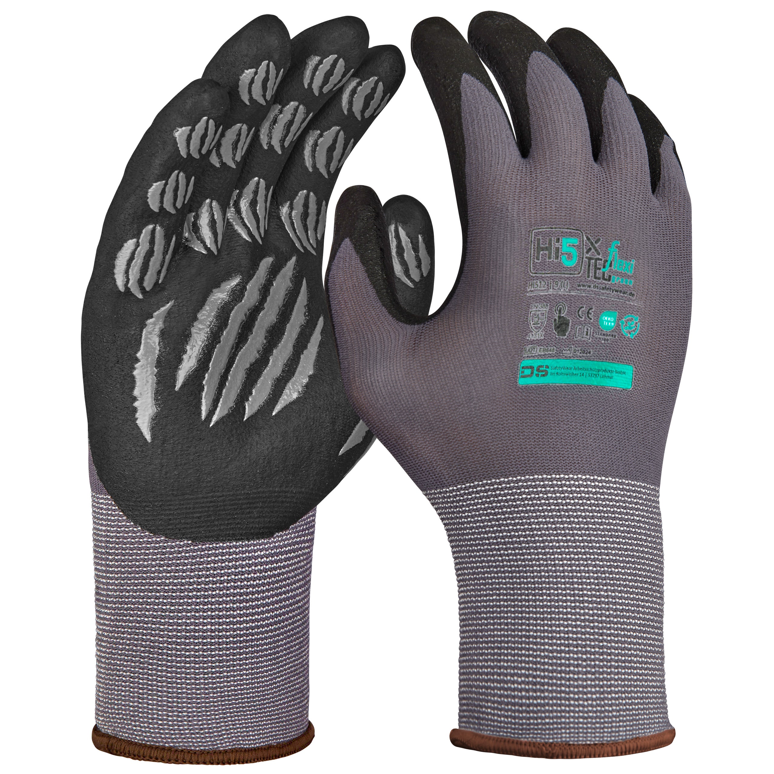 cher handschuhe 12 Paar Montagehandschuhe Arbeitshandschuhe Flexitec Handschuhe Nitril