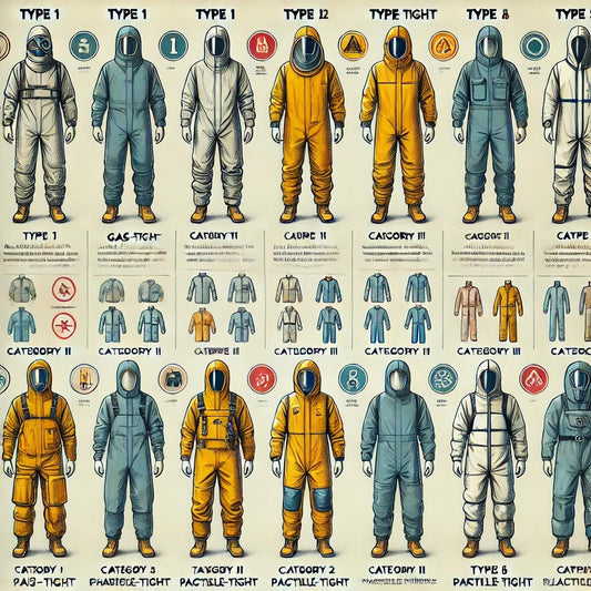 Schutzanzüge im Überblick – Kategorien und Typen verständlich erklärt: Für Arbeiten mit Asbest und KMF wissenswert