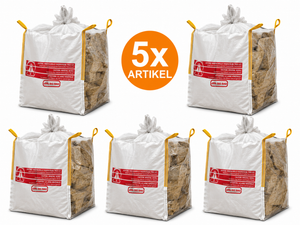 5er Set Big Bag BB-M90Transparent
