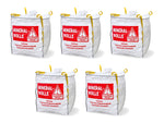 5x MINERALWOLLE Big Bag 90x90x110cm