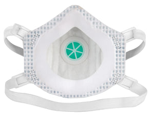 10x FFP3 Aktivkohlefilter Faltmaske Baumaske Atemschutz Feinstaubmaske mit Ventil für Asbest und KMF ProSafe EN 149 1VE = 10 Stk