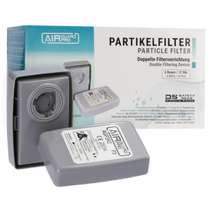 1 Paar Filter für Halbmaske und Vollmaske – AirGuard Pro® Partikelfilter AGP3R2 (Paar) – zuverlässiger Schutz bei Asbest- und KMF-Arbeiten