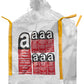 ASBEST Big Bag 90×90×110 cm 1.000 kg portata TRGS 519 Big Pack FIBC con grembiule rivestito