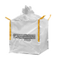 XXL Big Bag KMF per trasporto 2,5 m³ 135x135x130 cm extra grande per smaltimento lana isolante lana di vetro lana minerale KMF portata 250 kg con grembiule richiudibile sacco in tessuto