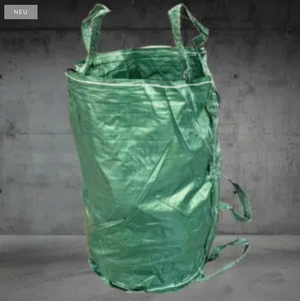 Gartensack Laubsack Gartenabfallbehälter 200L Beutel Gartenbag 55x85cm grüner Sack