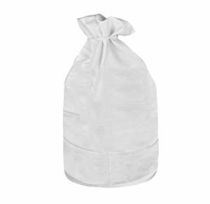 60x100cm Doppelwandiger Gewebesack Transportsack PP-Flachsack mit PE-Liner, Verschlussband
