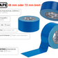 18x ProSafe Chemieklebeband Naturkautschuk 72mm breites Premium Tape 50m Gewebeklebeband blau 1VE=18Stk.