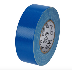 24x ProSafe 50m Chemieklebeband Naturkautschuk 48mm breites Premium Tape Gewebeklebeband blau 1VE=24Stk.