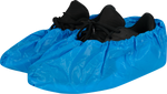 CPE-Schuhüberzieher aus starker PE-Folie blau 85my