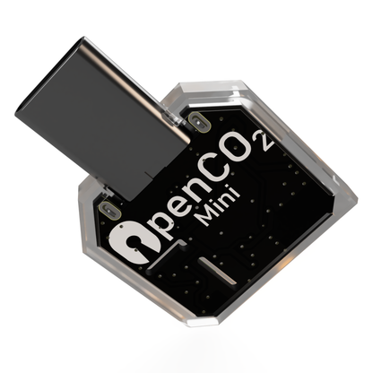 Mini Handy CO2 Sensor mobiler Sensor Führer Luftqualitätssensor für USB-C mit RGB Ampel