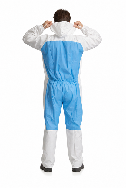 DuoSafe® Hybrid-Schutzanzug Typ 5/6 | Antistatisch mit Daumenschlaufen