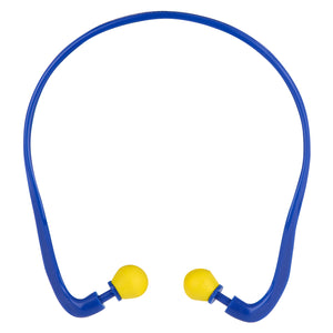20x Bügelgehörschutz Ohrstöpsel Gehörschutz Ohrschutz Mehrweg SNR 29dB EarProtect blau/gelb