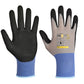 Hi5 X Super S Handschuhe 4121X grau-schwarz raue Nitrilbeschichtung