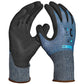 Hi5 X Cut Schnittschutz Handschuhe 4X43C blau-schwarzNitrilschaumbeschichtung