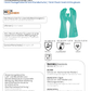 Kit di protezione amianto: Tuta protettiva + Maschera antipolvere FFP3 + Occhiali protettivi + Guanti da lavoro Tuta da imbianchino Maschera con valvola Amianto Lana minerale Lavori di demolizione e risanamento
