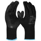 Hi5 X Basic Handschuhe 3141X schwarz Polyester-Strick LATEX