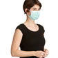 Medizinischer Mundschutz Typ IIR, 3-lagig, latexfrei, blau