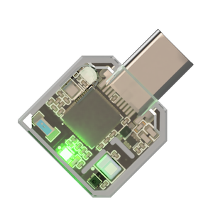 Mini Handy CO2 Sensor mobiler Sensor Führer Luftqualitätssensor für USB-C mit RGB Ampel