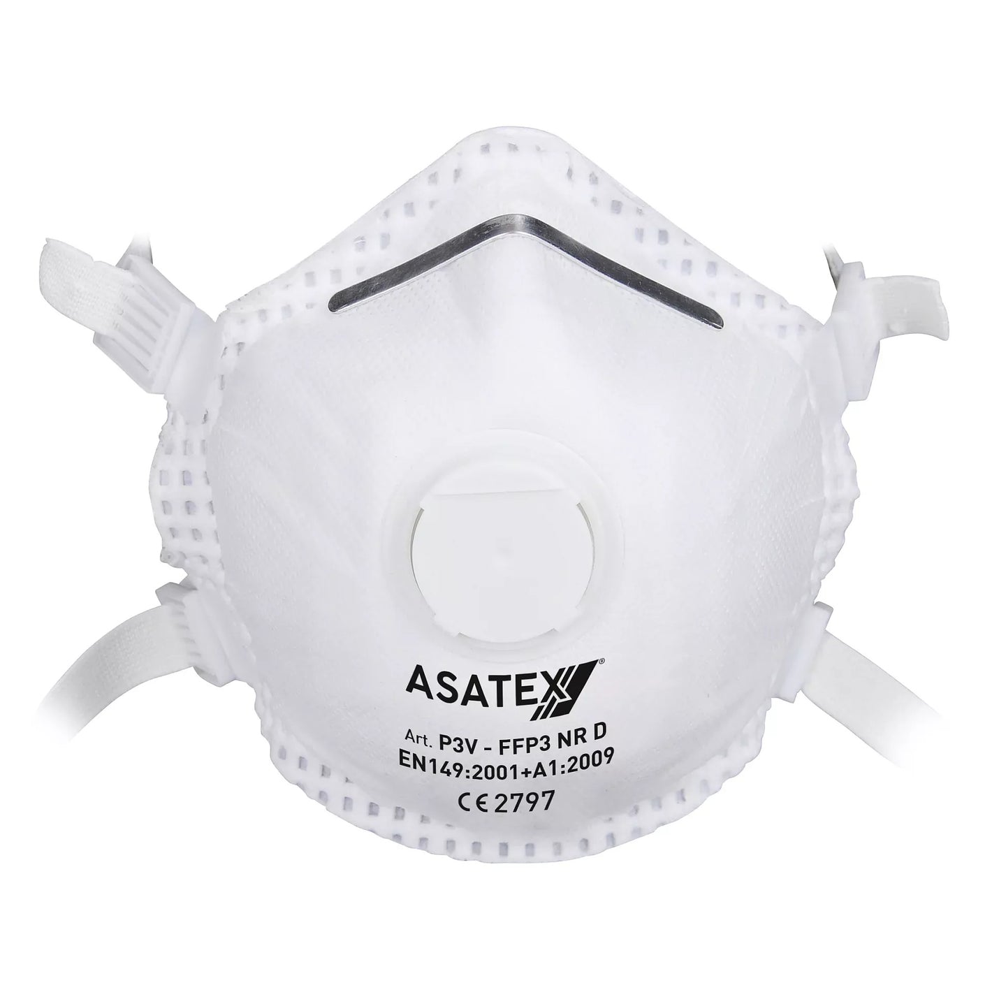60x FFP3 Feinstaubmaske Faltmaske Baumaske Atemschutz für Asbestarbeiten mit Ventil ProSafe EN 149