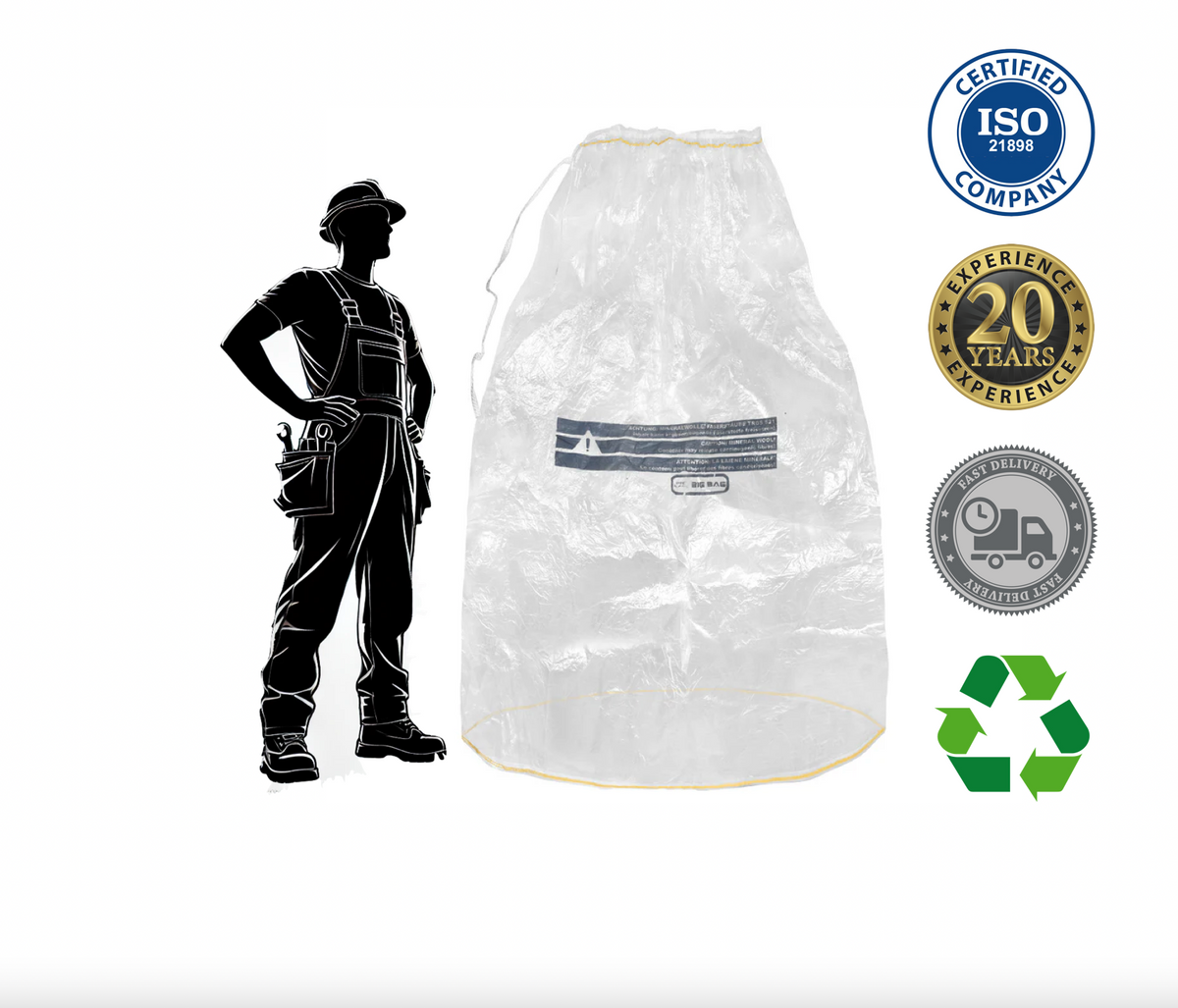 PP-Gewebesack - Big Bag - Entsorgung - Bauschutt - Sperrmüll PP-Gewebesack - Big Bag - Entsorgung - Bauschutt - Sperrmüll
