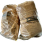 SACCO LANA MINERALE TRASPARENTE 140x220cm Sacco da trasporto KMF Lana isolante Lana di vetro Lana di roccia rivestito richiudibile
