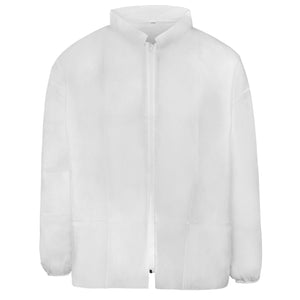PP-Einwegjacke - weiß