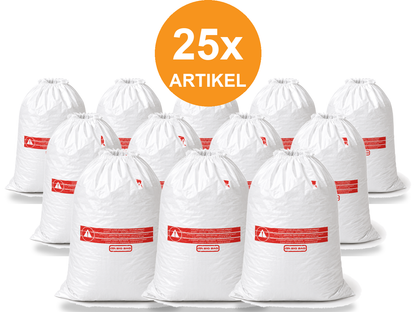 25x Mineralwolle Säcke 140x220cm KMF – volles Bündel