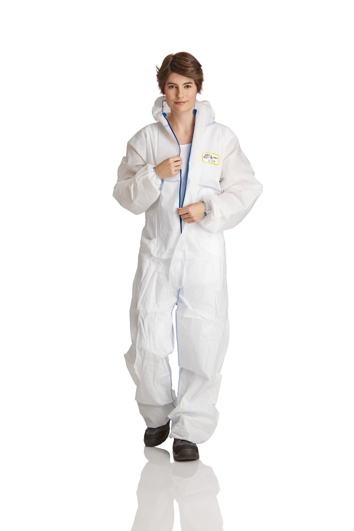 ProSafe®LIGHT SMS Overall Typ 5/6 | antistatisch - Schutzoverall in weiß