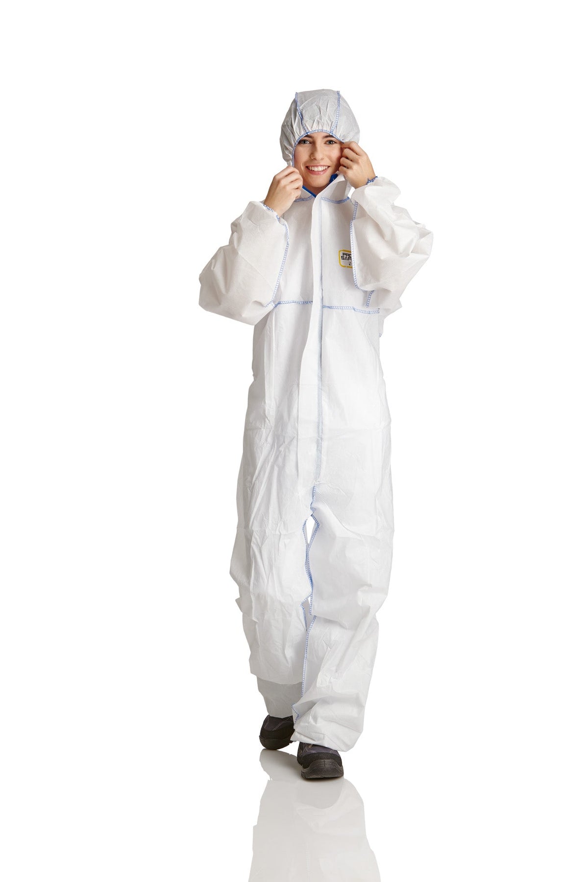 ProSafe®LIGHT SMS Overall Typ 5/6 | antistatisch - Schutzoverall in weiß