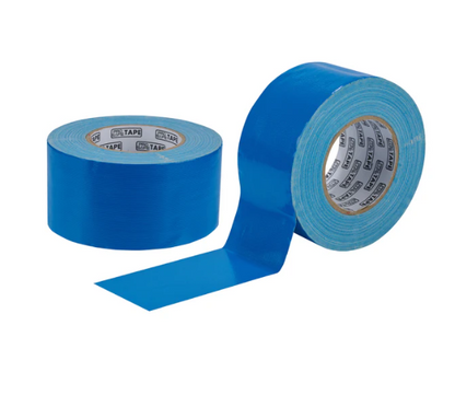 18x ProSafe Chemieklebeband Naturkautschuk 72mm breites Premium Tape 50m Gewebeklebeband blau 1VE=18Stk.