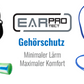 20x Bügelgehörschutz Ohrstöpsel Gehörschutz Ohrschutz Mehrweg SNR 29dB EarProtect blau/gelb