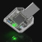 Mini Handy CO2 Sensor mobiler Sensor Führer Luftqualitätssensor für USB-C mit RGB Ampel